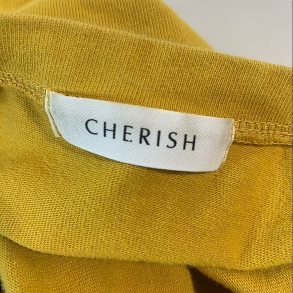 Cherish Yellow Sweater with Front Pocket - Picture 2 of 4